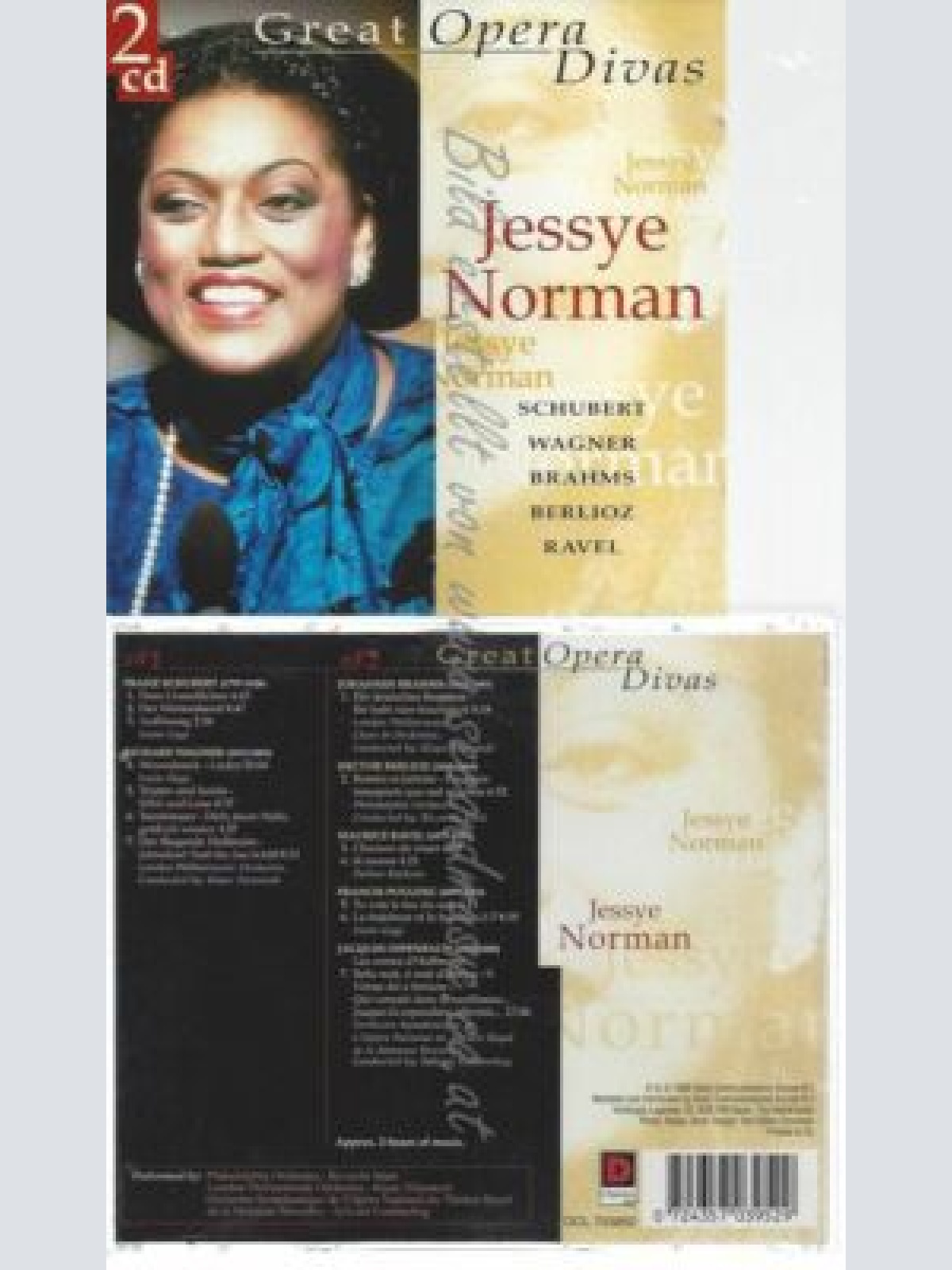 CD--NORMAN,JESSYE UND VARIOUS--GREAT OPERA DIVAS
