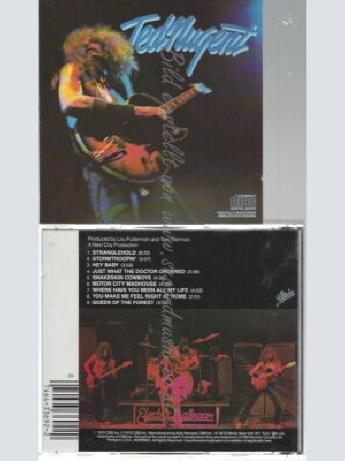 CD--TED NUGENT--SAME ()