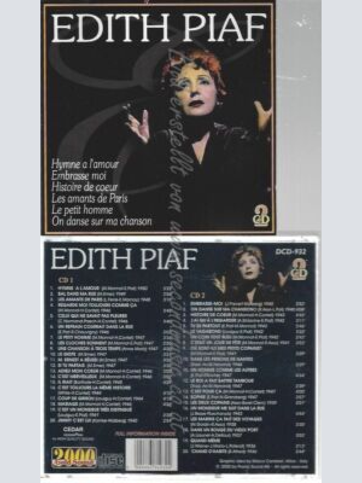 CD--ÉDITH PIAF--EDITH PIAF