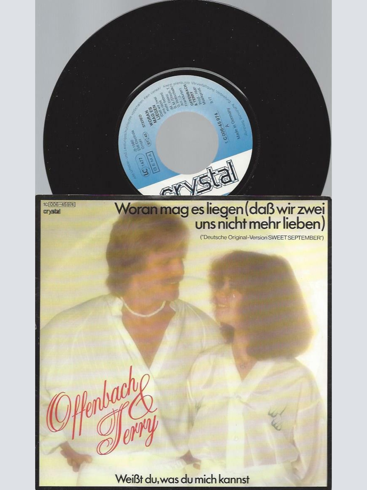 7" Offenbach & Terry  Woran Mag Es Liegen
