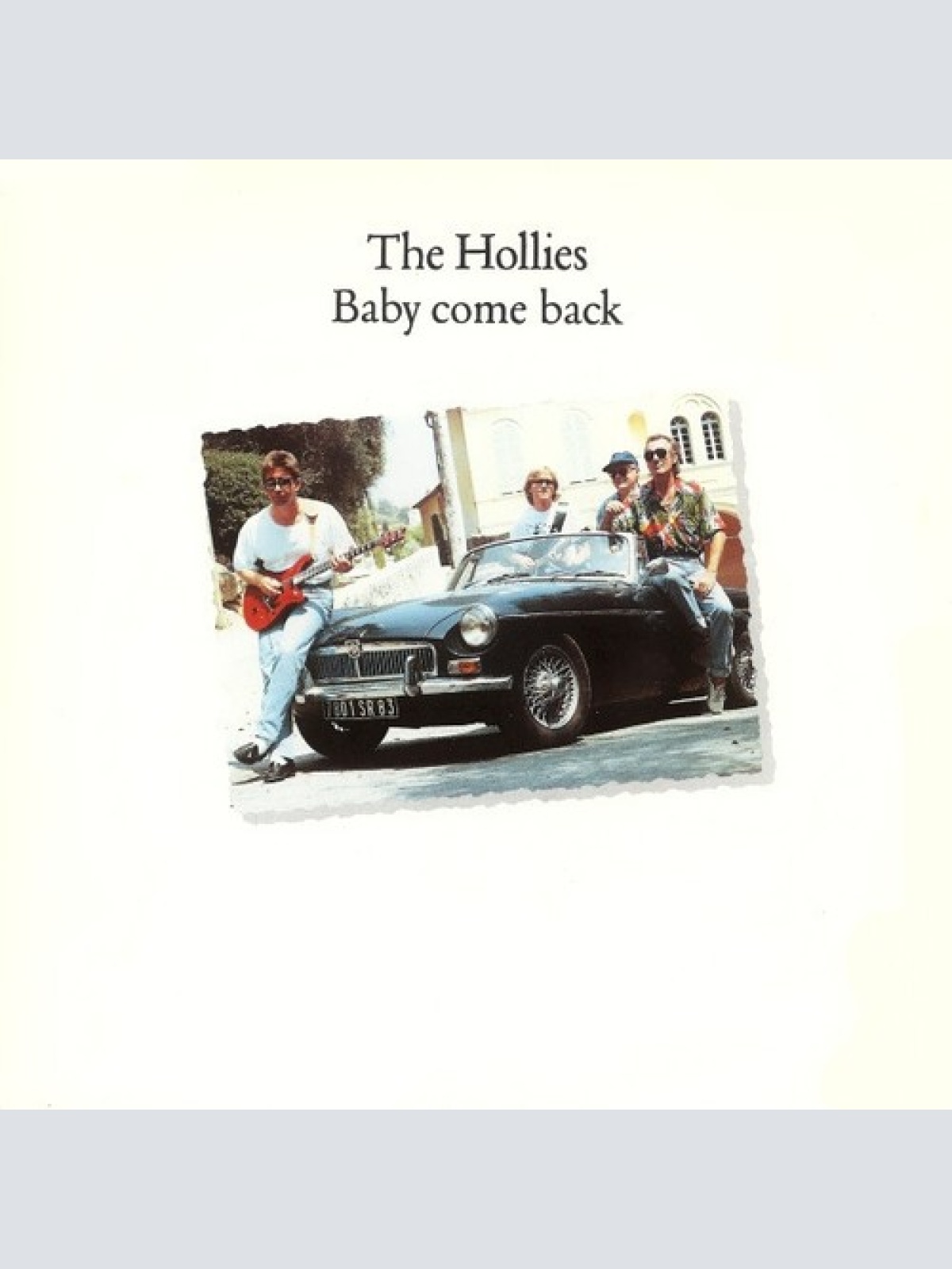7", Single, Sol The Hollies - Baby Come Back