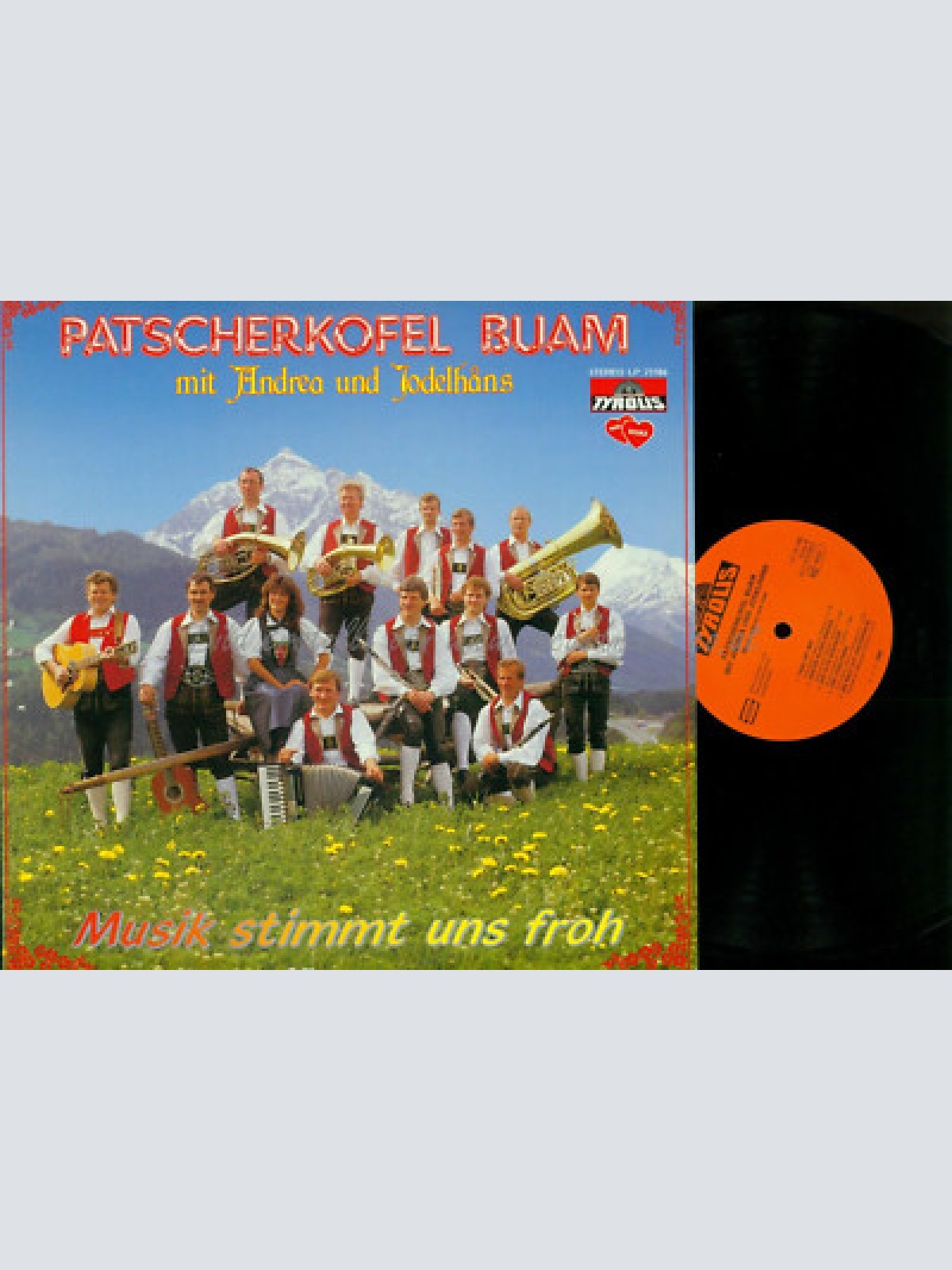 LP--  Patscherkofel Buam – Musik Stimmt Uns Froh