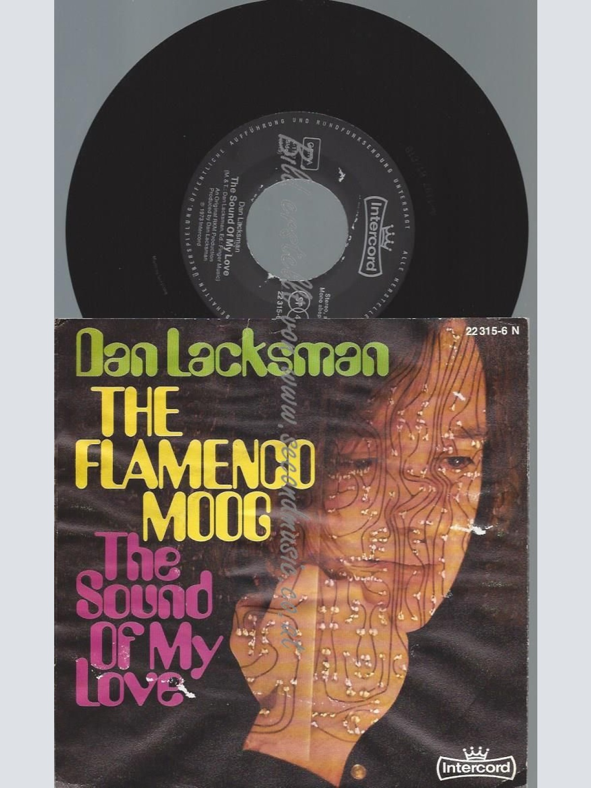 7"   Dan Lacksman  The Flamenco Moog
