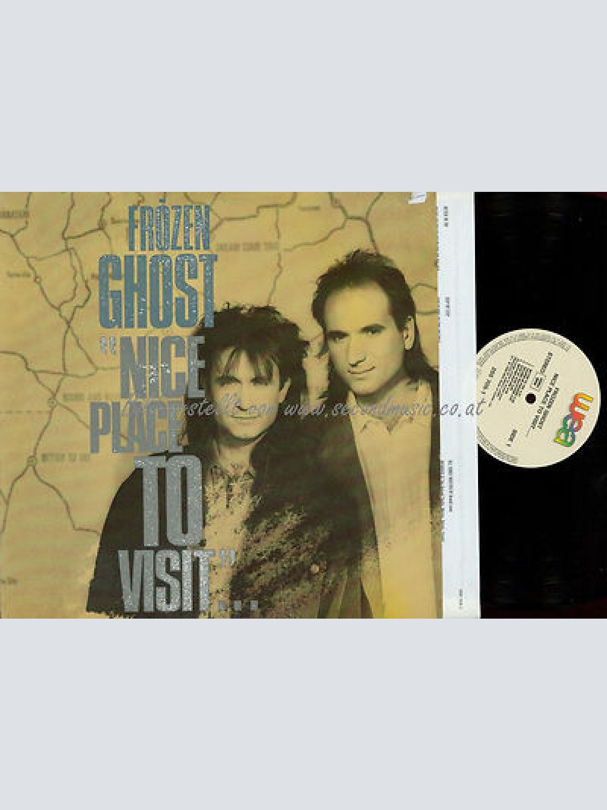 LP--FROZEN GHOST NICE PLACE TO VISIT //OIS // GERMANY