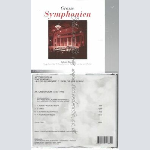 CD--ORCHESTRA LJUBLJANA, ANTONIN DVORAK, ET AL.--CD