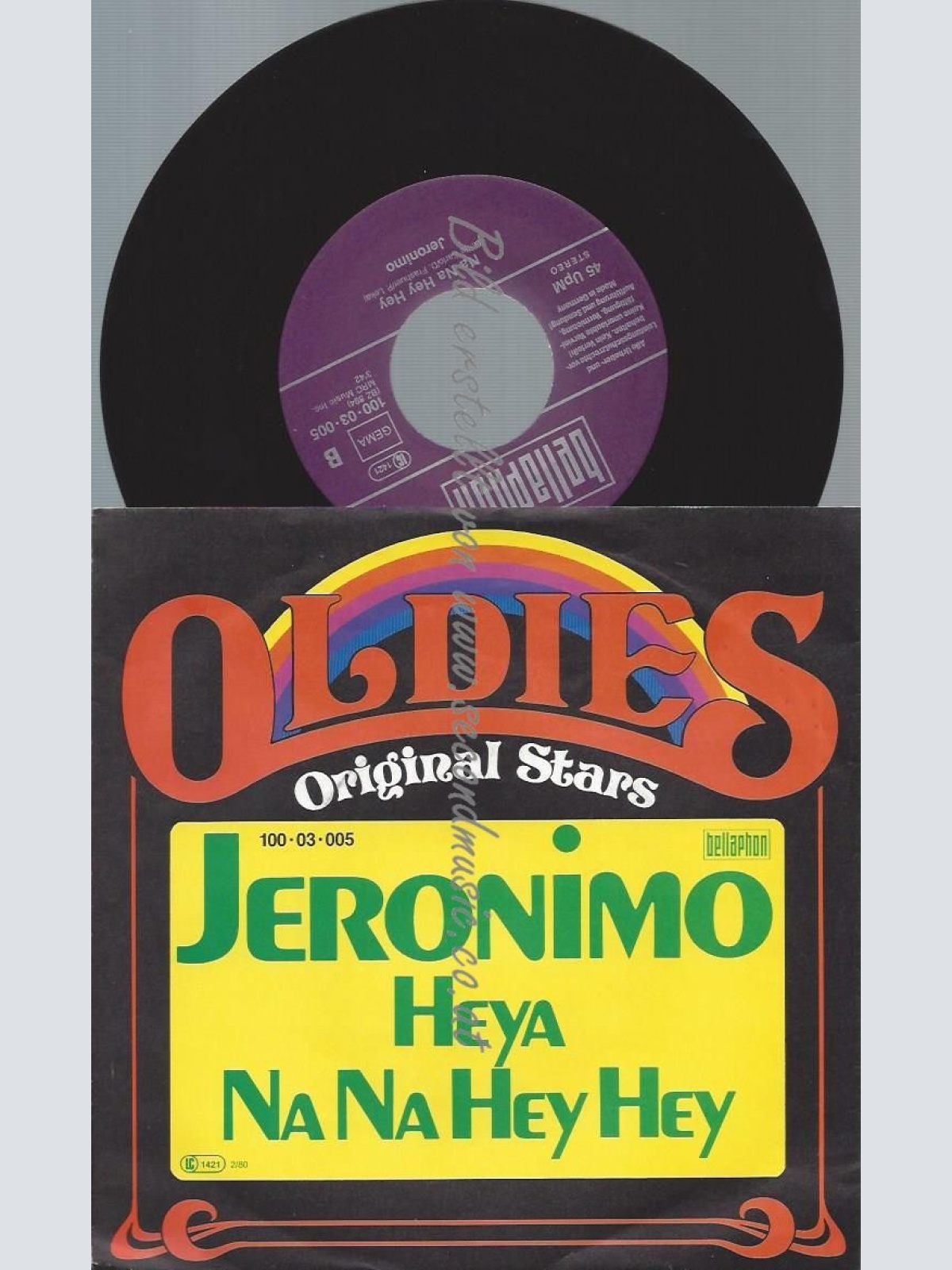 7"  Jeronimo  Heya / Na Na Hey Hey