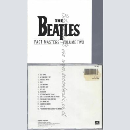 CD--THE BEATLES | --PAST MASTERS VOL. 2