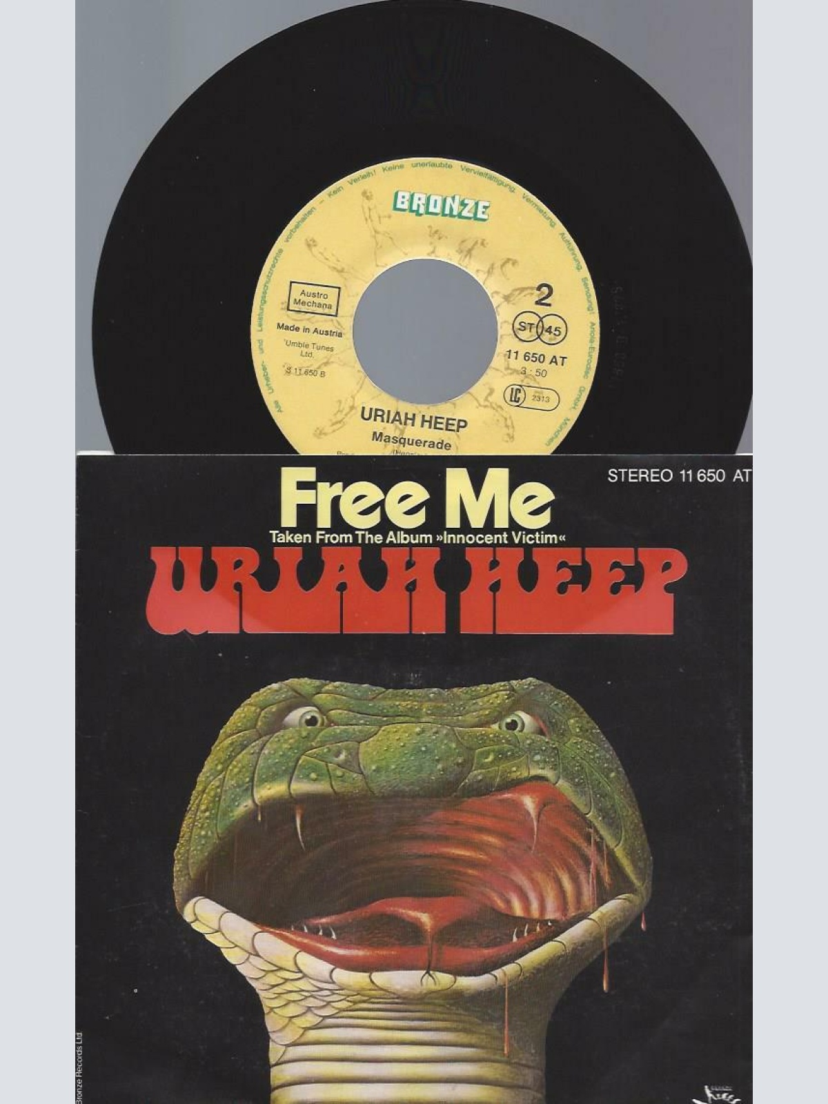 7" Uriah Heep – Free Me // AT