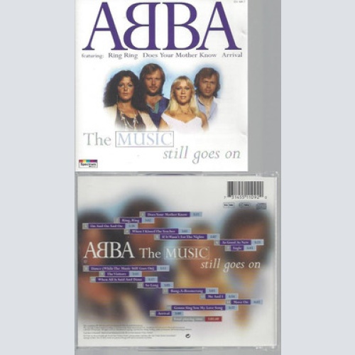 CD-ABBA -THE MUSIC STILL GOES ON 1996 GERMANY