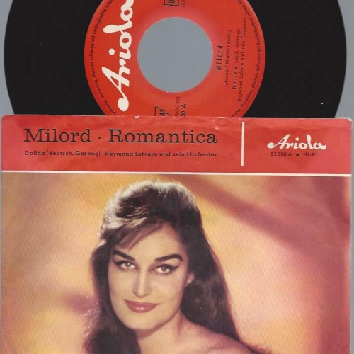 7"   Dalida  Milord / Romantica