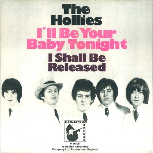 7", Single The Hollies - I'll Be Your Baby Tonight