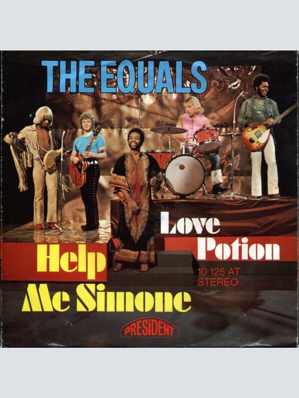 7", Single The Equals - Help Me Simone / Love Potion