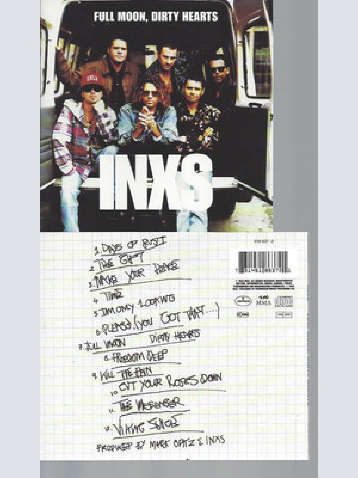 CD--INXS FULL MOON DIRTY HEARTS