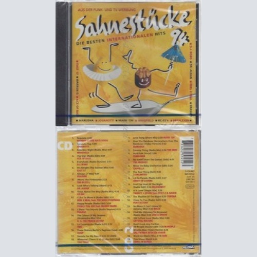 CD--NM-SEALED-SAHNESTÜCKE '94-DIE BESTEN INTERNATIONALEN HITS -- SAHNESTÜCKE 94