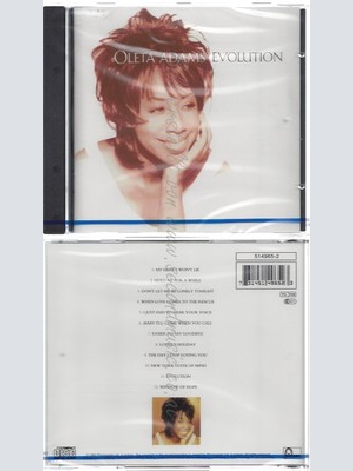 CD-NM-SEALED-OLETA ADAMS -1993- -- EVOLUTION