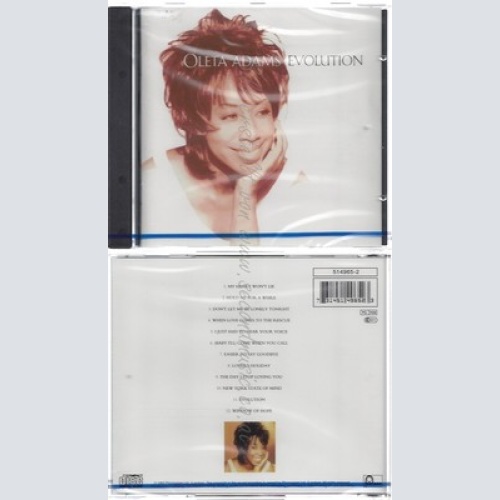 CD-NM-SEALED-OLETA ADAMS -1993- -- EVOLUTION