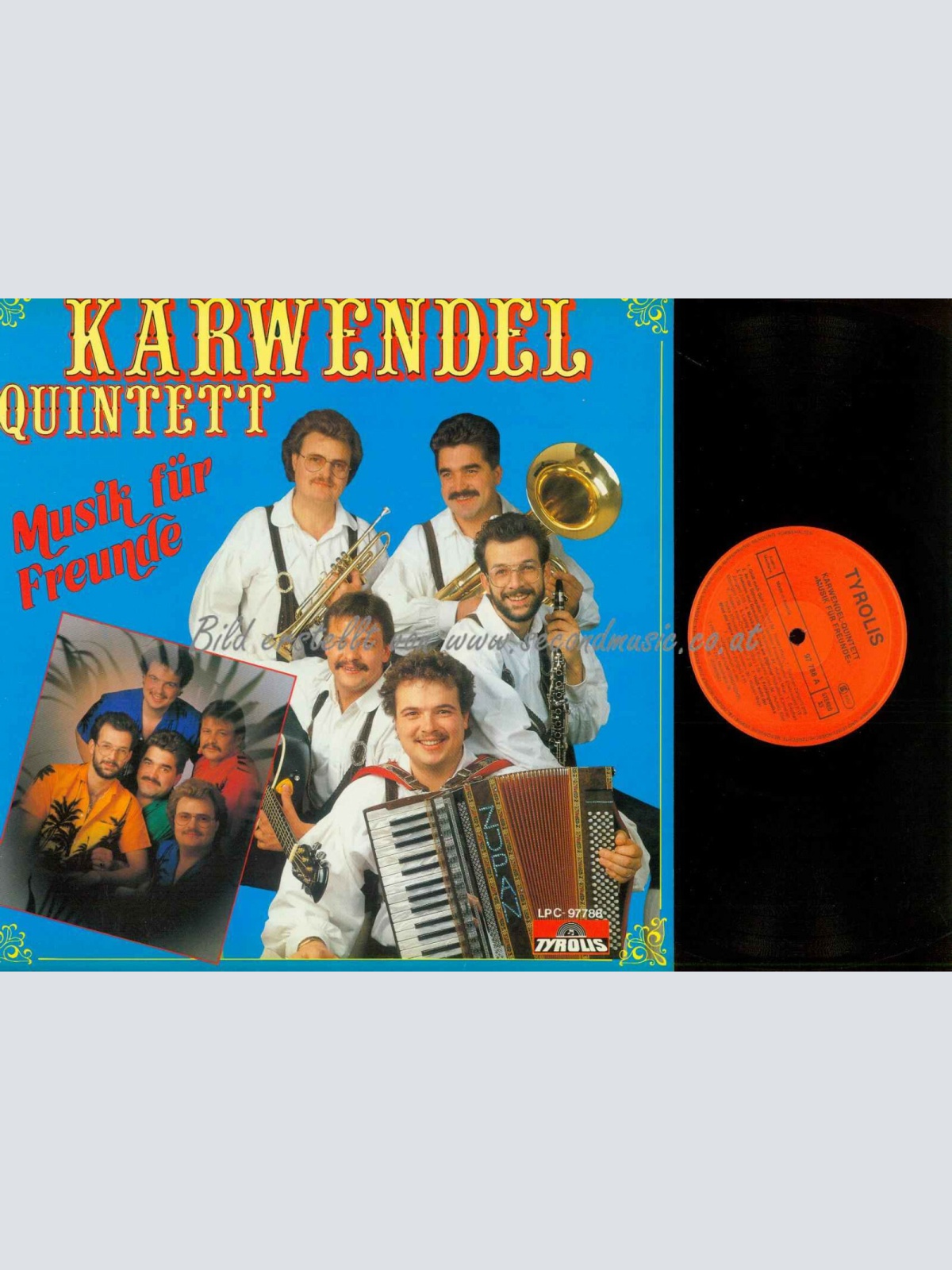 LP-- Karwendel Quintett – Musik Für Freunde   //  NM