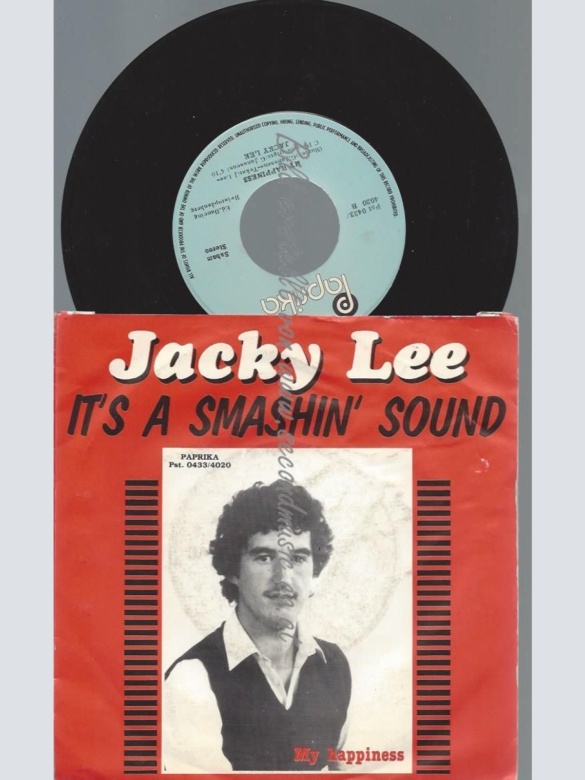 7"   Jacky Lee  It's A Smashin' Sound