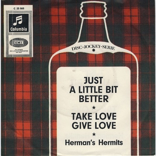7", Single Herman's Hermits - Just A Little Bit Better