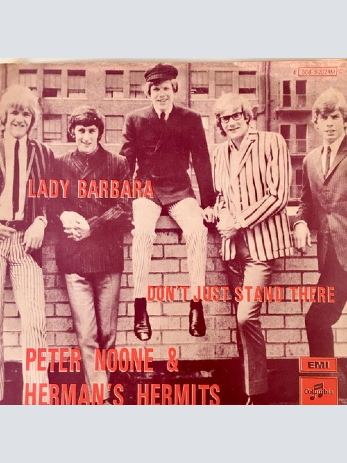 7" Peter Noone & Herman's Hermits - Lady Barbara