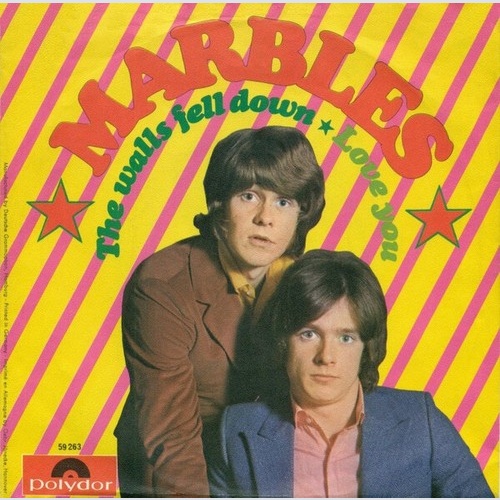 7", Single Marbles (3) - The Walls Fell Down / Love You