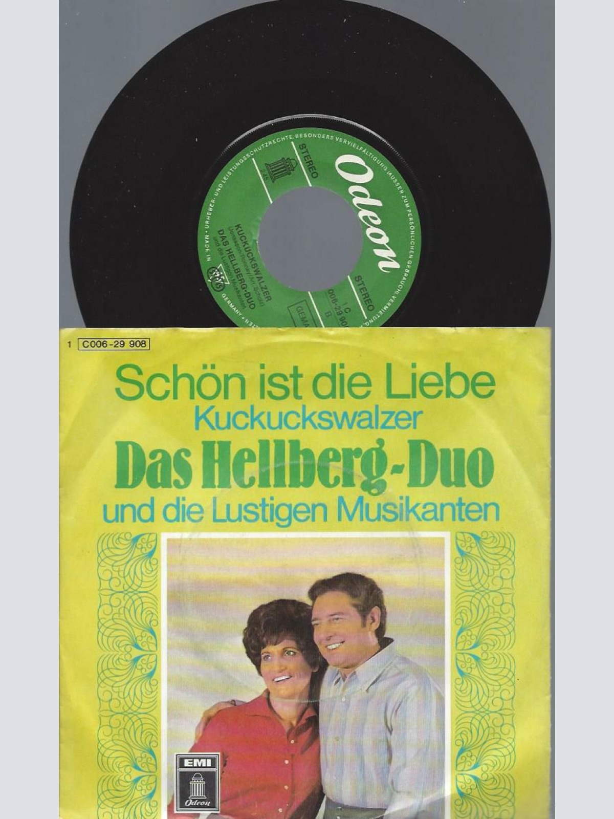 7"   Das Hellberg-Duo – Schön Ist Die Liebe