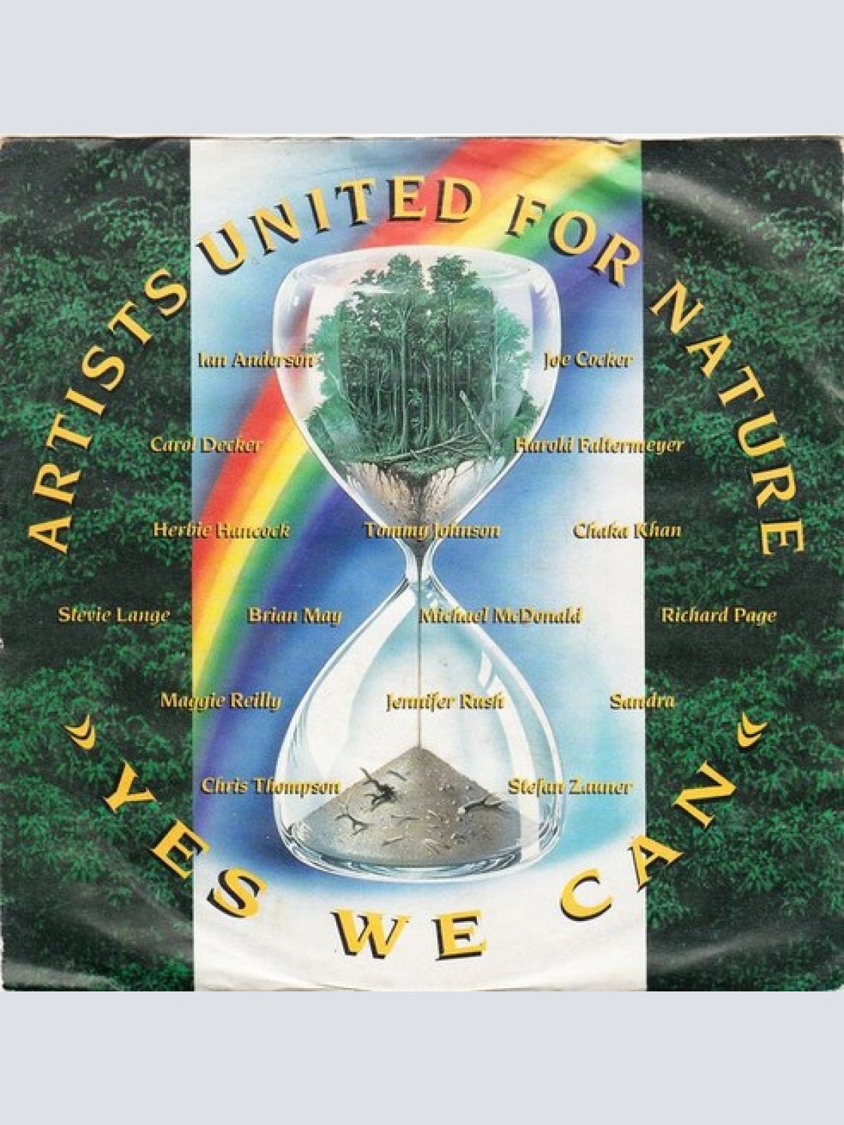 7", Single Artists United For Nature - Yes We Can