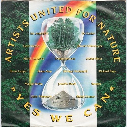 7", Single Artists United For Nature - Yes We Can