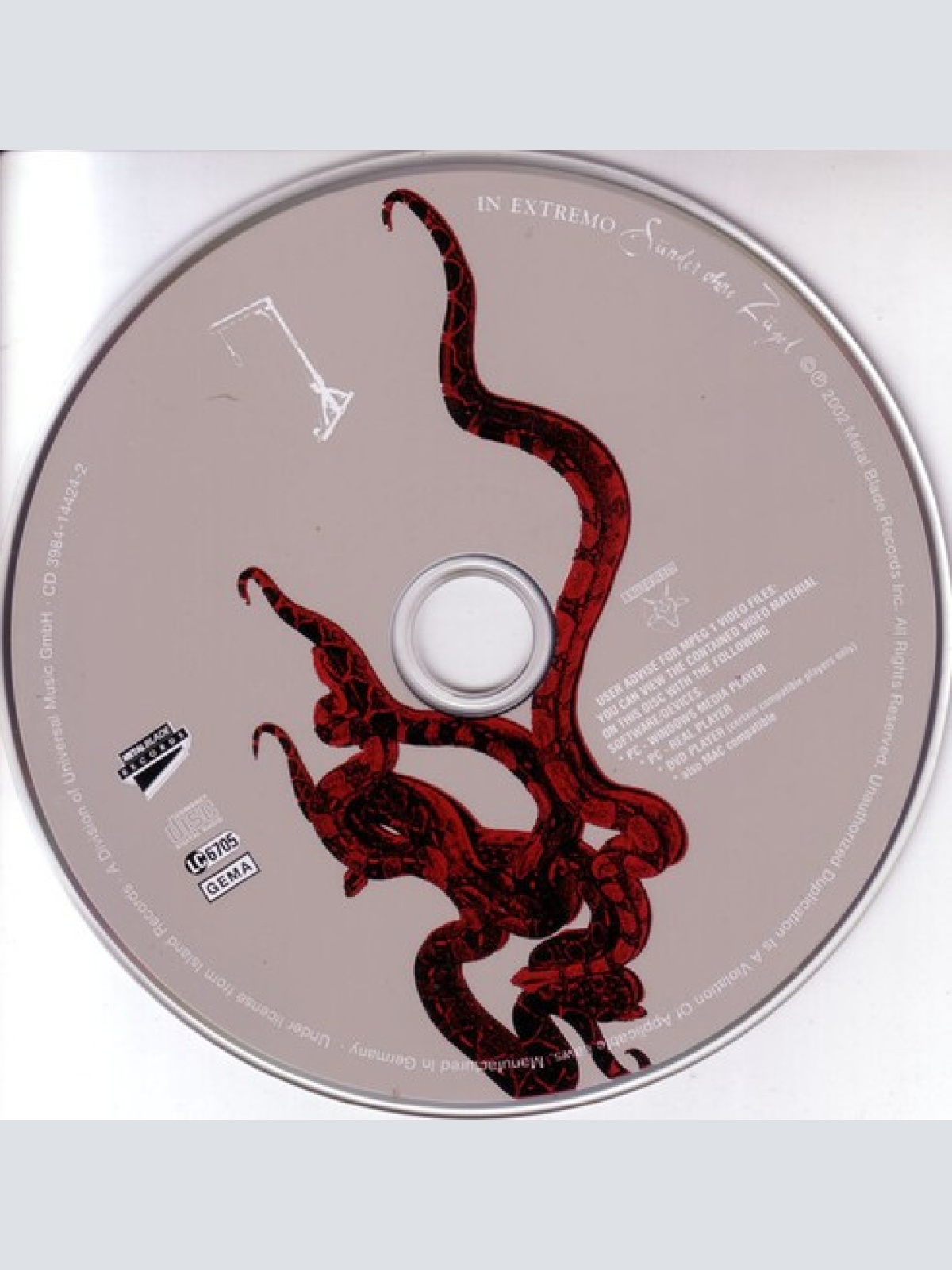 CD, Album, Enh In Extremo - Sünder Ohne Zügel