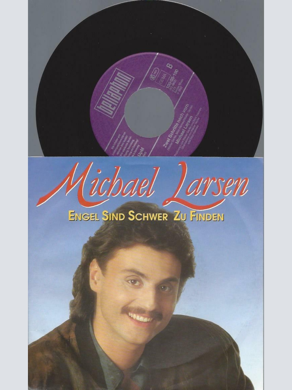 7"    Michael Larsen   Engel Sind Schwer Zu Finden