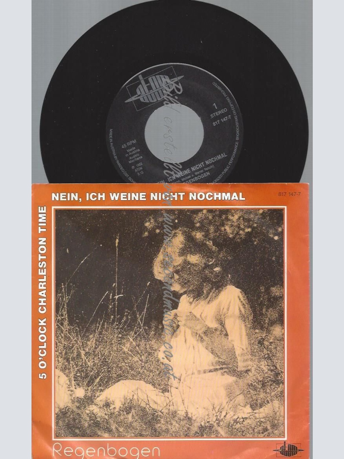 7" Regenbogen   Nein, Ich Weine Nicht Nochmal