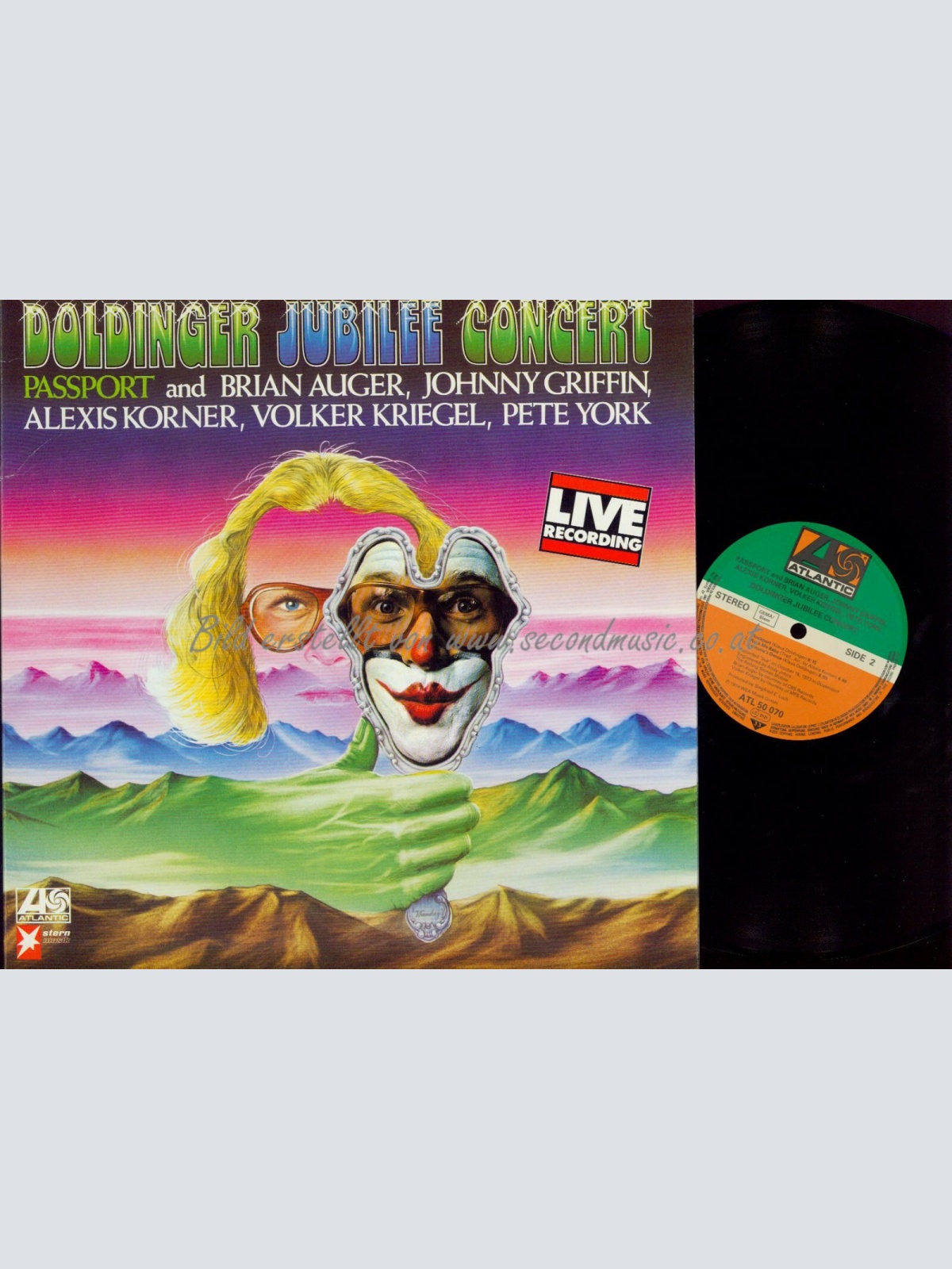 LP--DOLDINGER JUBILEE CONCERT // PASSPORT // KORNER // KRIEGL