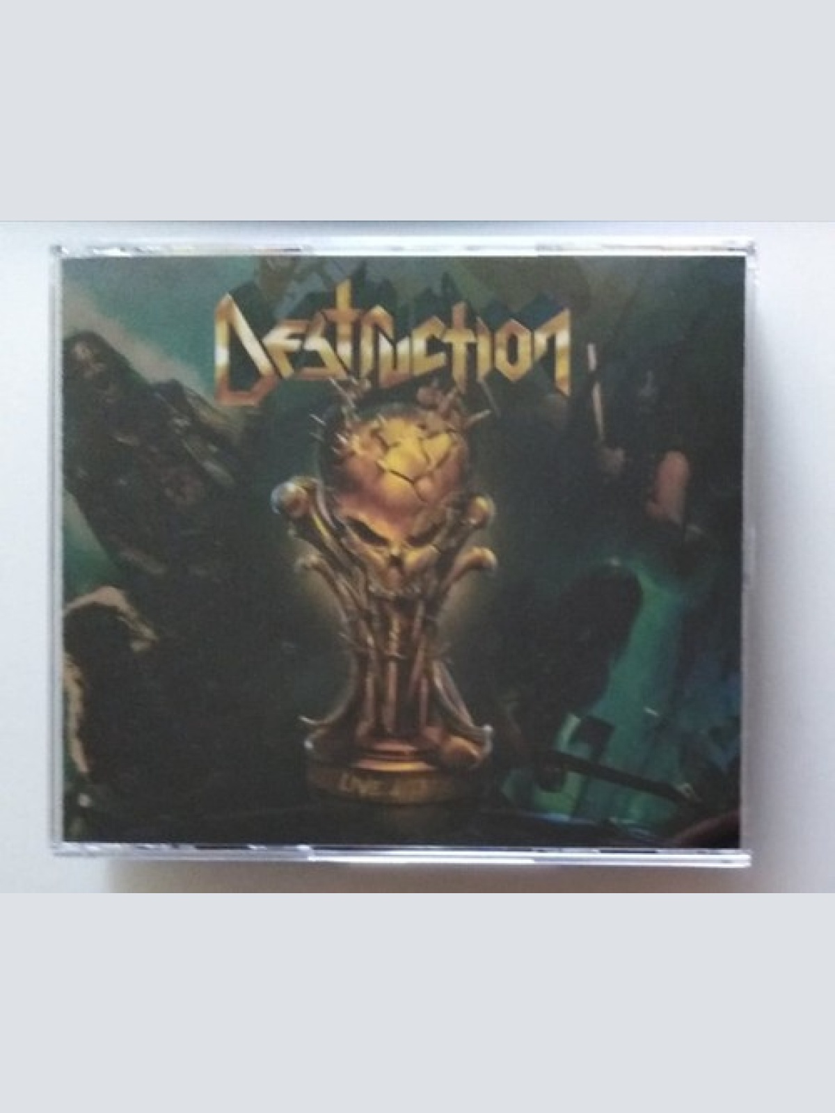 2xCD, Album + Blu-ray Destruction - Live Attack