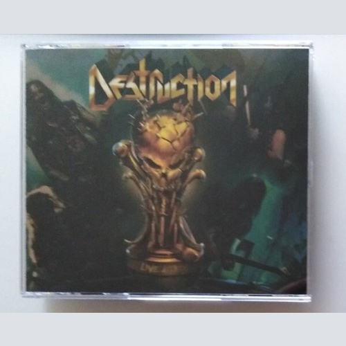 2xCD, Album + Blu-ray Destruction - Live Attack
