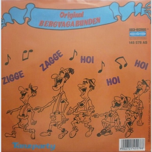 7", Single Original Bergvagabunden - Zigge - Zagge, Hoi, Hoi, Hoi