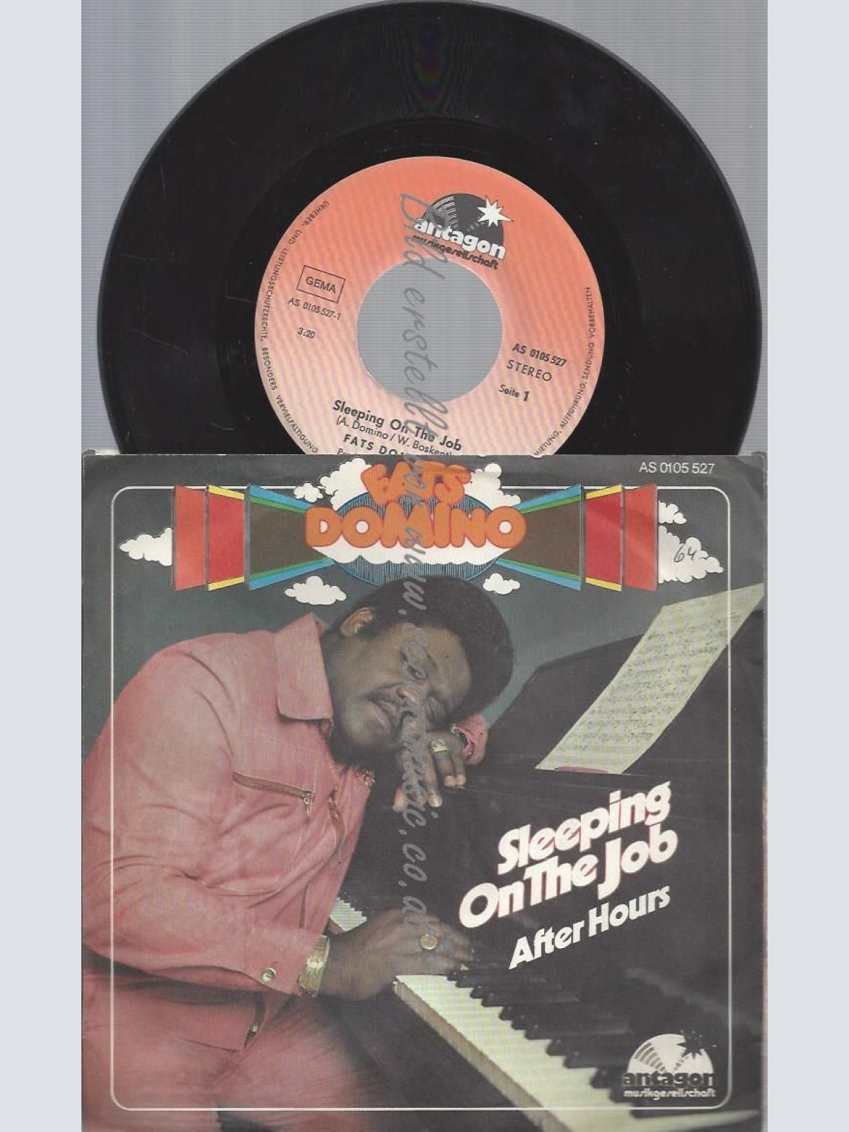 7"  Fats Domino  Sleeping On The Job