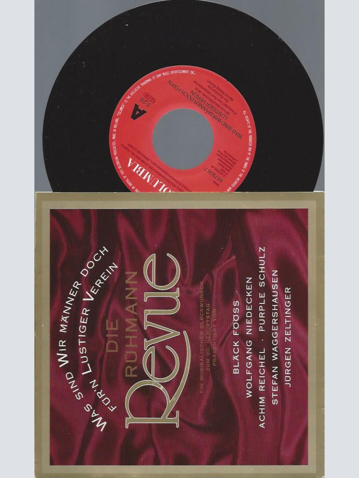 7"    Die Rühmann-Revue - Was Sind Wir Männer Doch Für'n Lustiger Verein