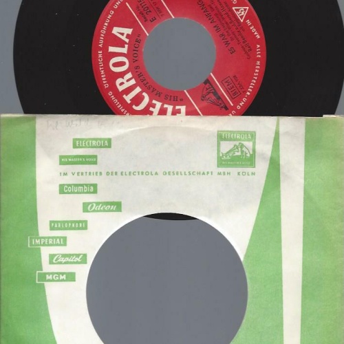 7"   Ralf Bendix  Es War Im Anfang