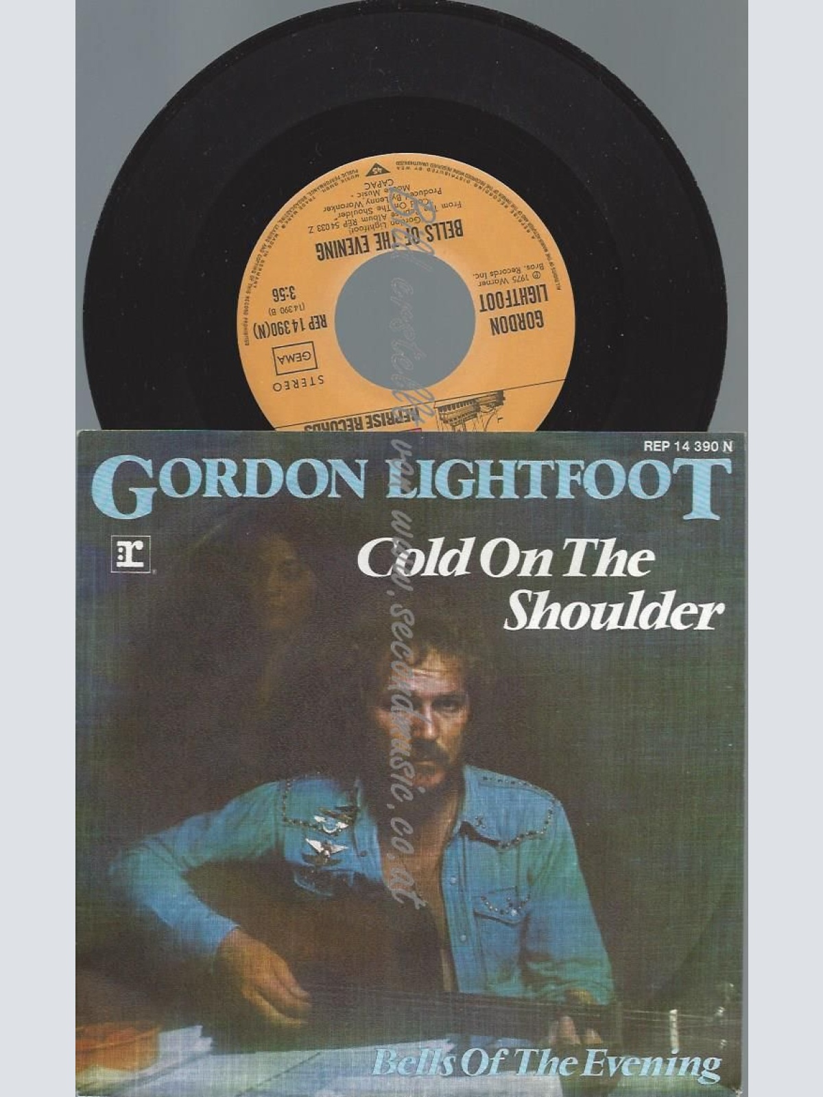 7"  Gordon Lightfoot – Cold On The Shoulder
