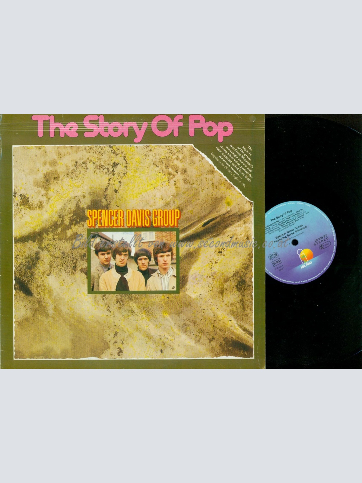 LP--SPENCER DAVIS GROUP THE STORY OF POP