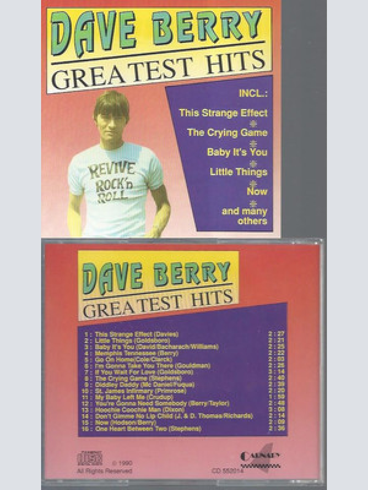 CD- Dave Berry – Greatest Hits
