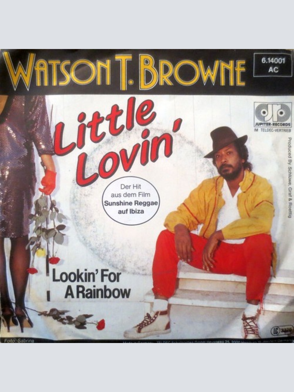 7", Single, Promo Watson T. Browne - Little Lovin'