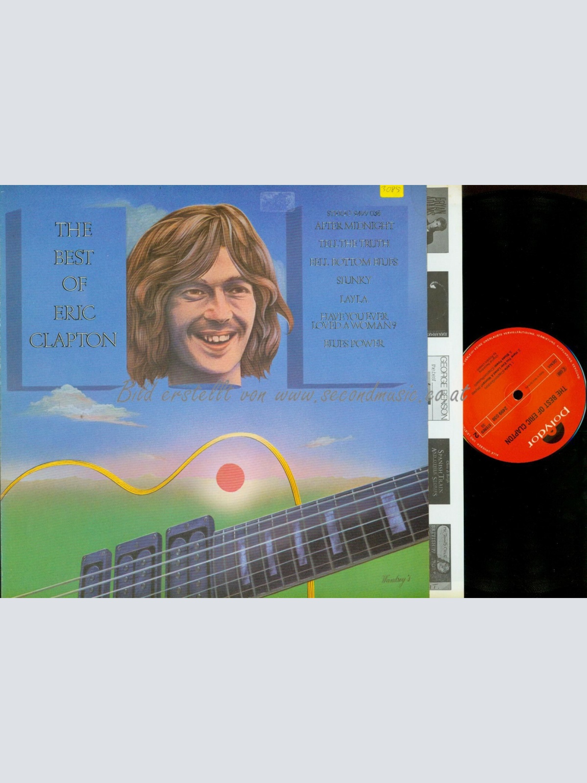 LP--THE BEST OF ERIC CLAPTON