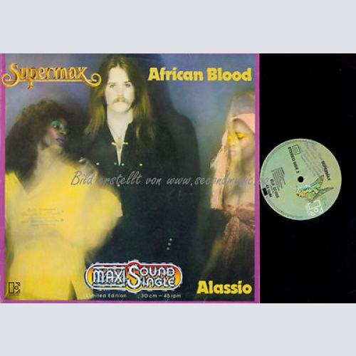 LP-SUPERMAX AFRICAN BLOOD// AUSTRO MECHANA  // 12" MAXI