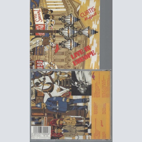 CD- Curtis Mayfield – Live In Europe
