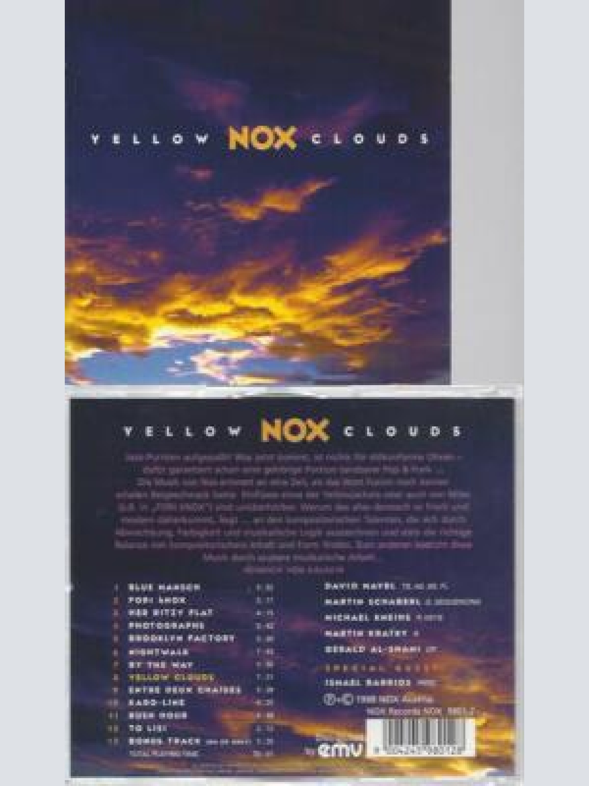 CD -   Yellow Clouds Nox