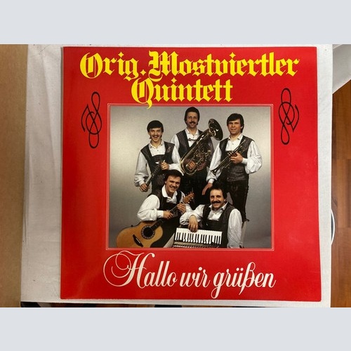 LP, Album Orig. Mostviertler Quintett - Hallo,Wir Grüßen