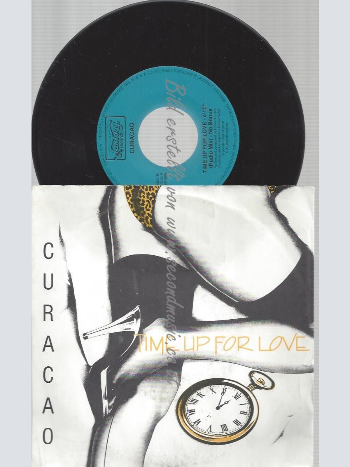 7" CURACAO TIME UP FOR LOVE