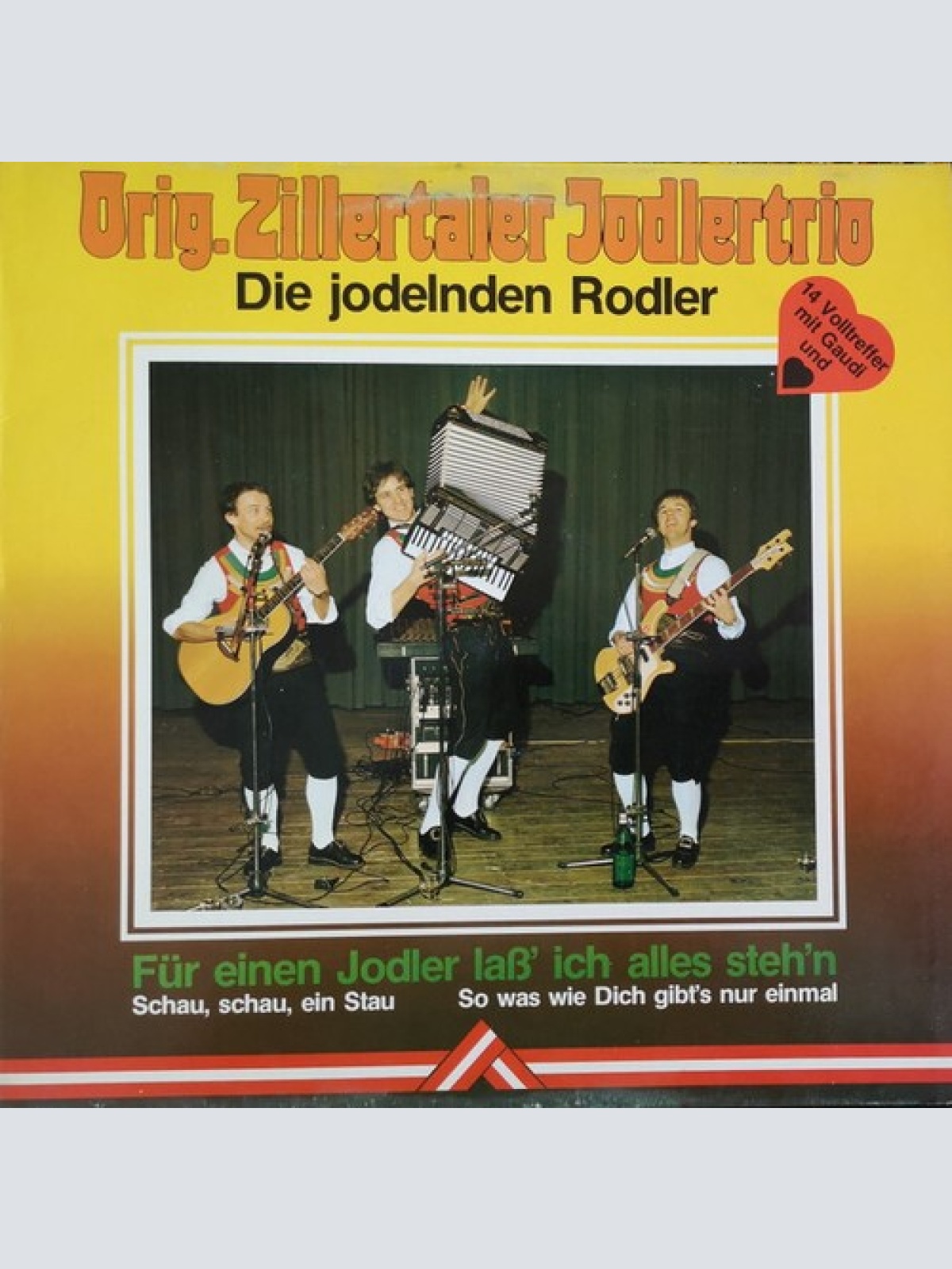 LP, Album Orig. Zillertaler Jodlertrio* - Für Einen Jodler Lass Ich Alles Stehn'