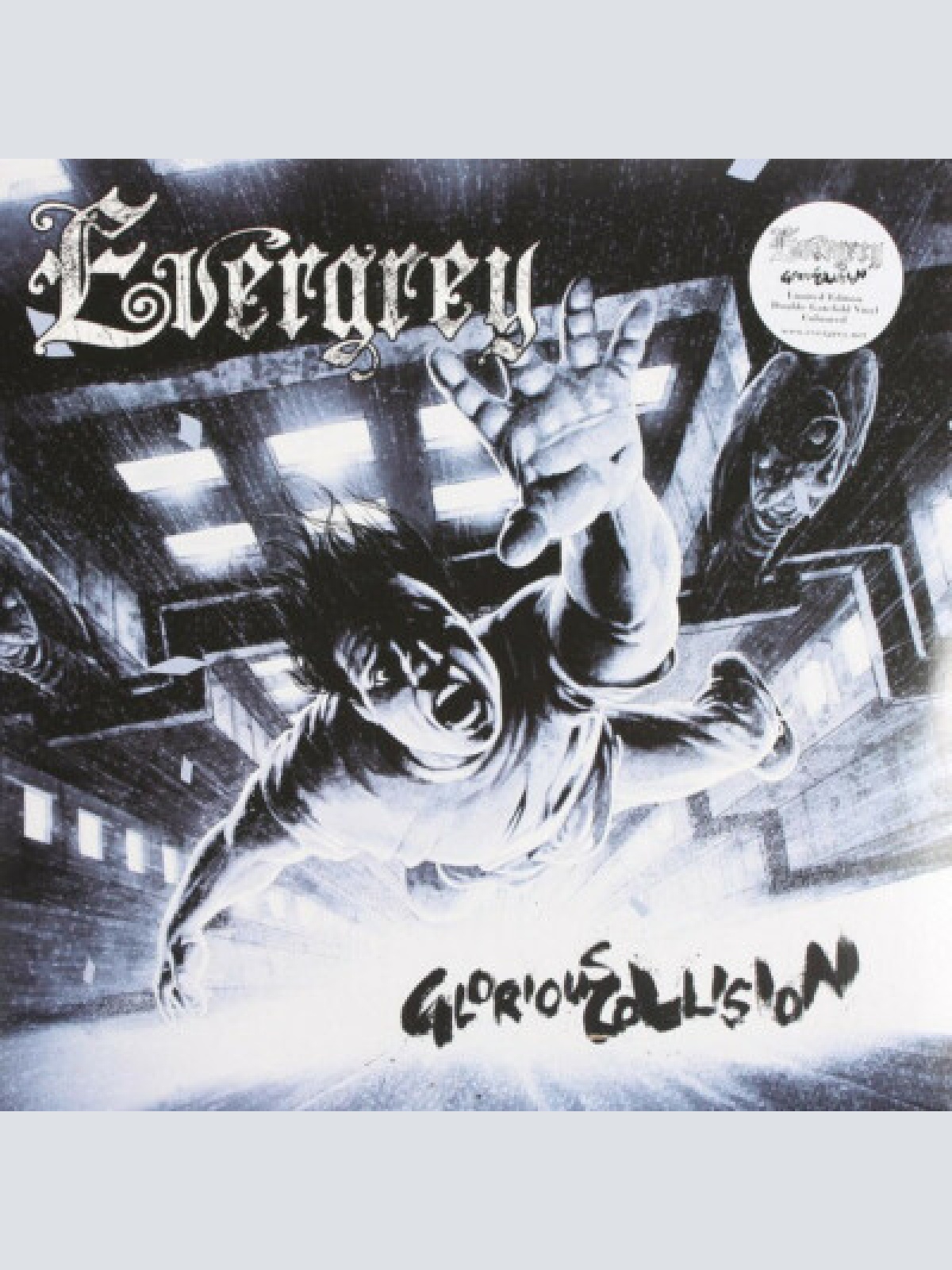 LP-- Evergrey ?– Glorious Collision // Limited Edition, Clear Blue